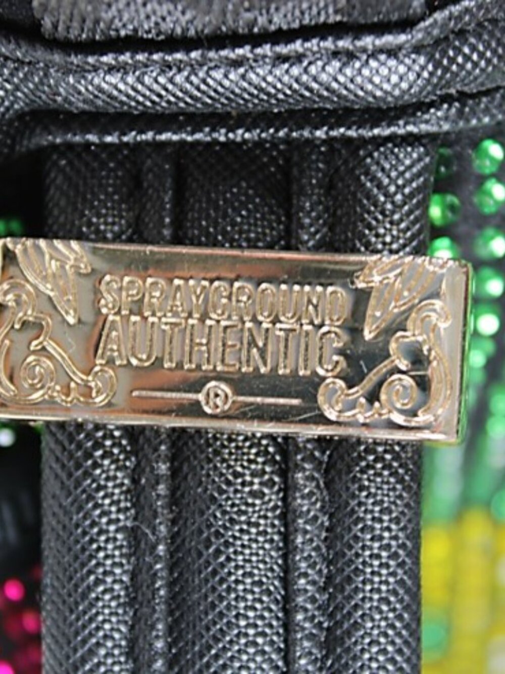 Sprayground Limited Edition Rhinestone Multicolor Backpack Rare - Picture 12 of 14